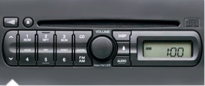 Hino 300 Series - AM/FM radio and CD player.